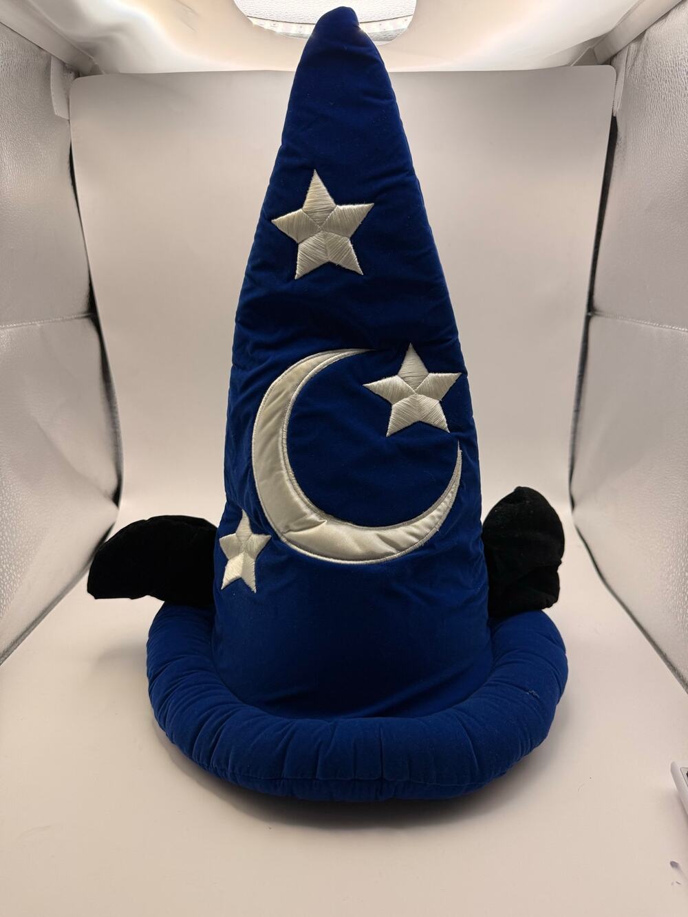 Disney Fantasia Sorcerer Mickey Mouse Blue Hat with Stars& Moon